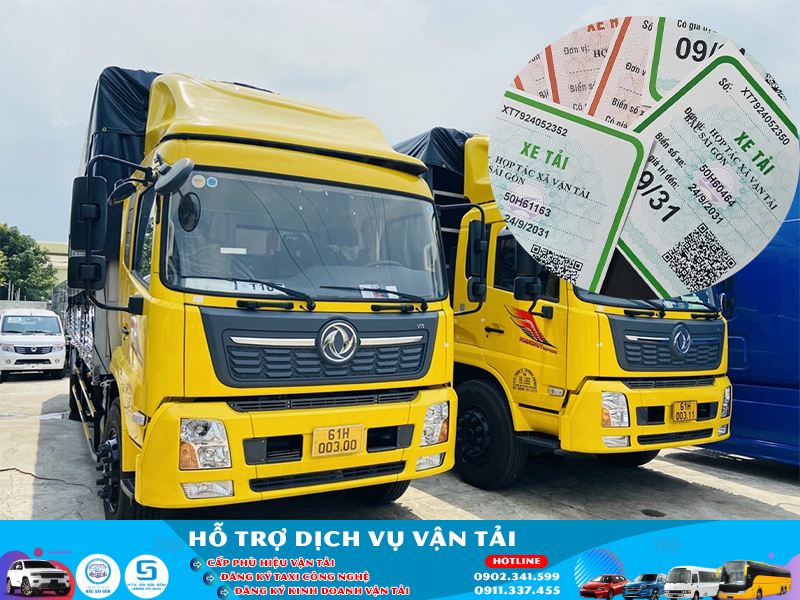 Quy định cấp phù hiệu xe tải