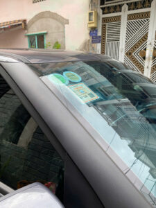 Xe đứng tên cá nhân có xin phù hiệu được không?