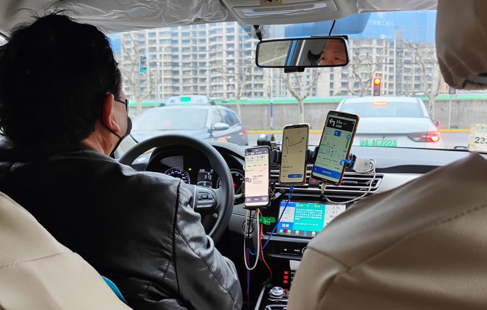 Tài Xế Chạy Nhiều App Cùng Lúc